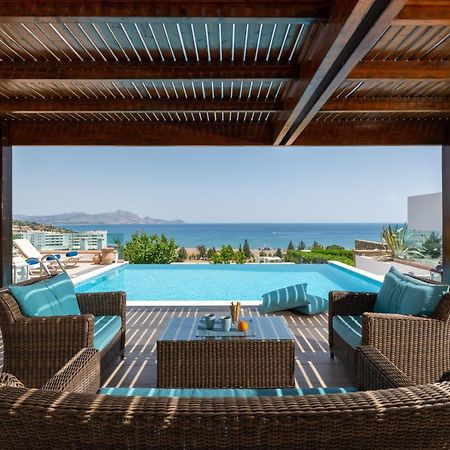 Villa Milena With Private Pool, Vlicha Beach Lindos ภายนอก รูปภาพ