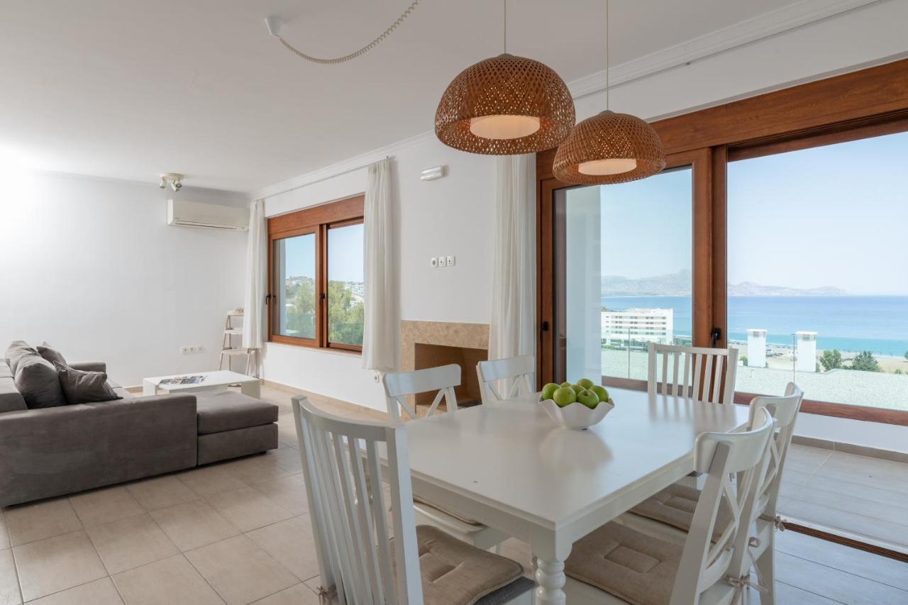 Villa Milena With Private Pool, Vlicha Beach Lindos ภายนอก รูปภาพ
